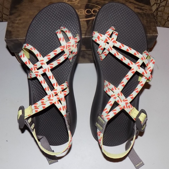 prism yellow chacos
